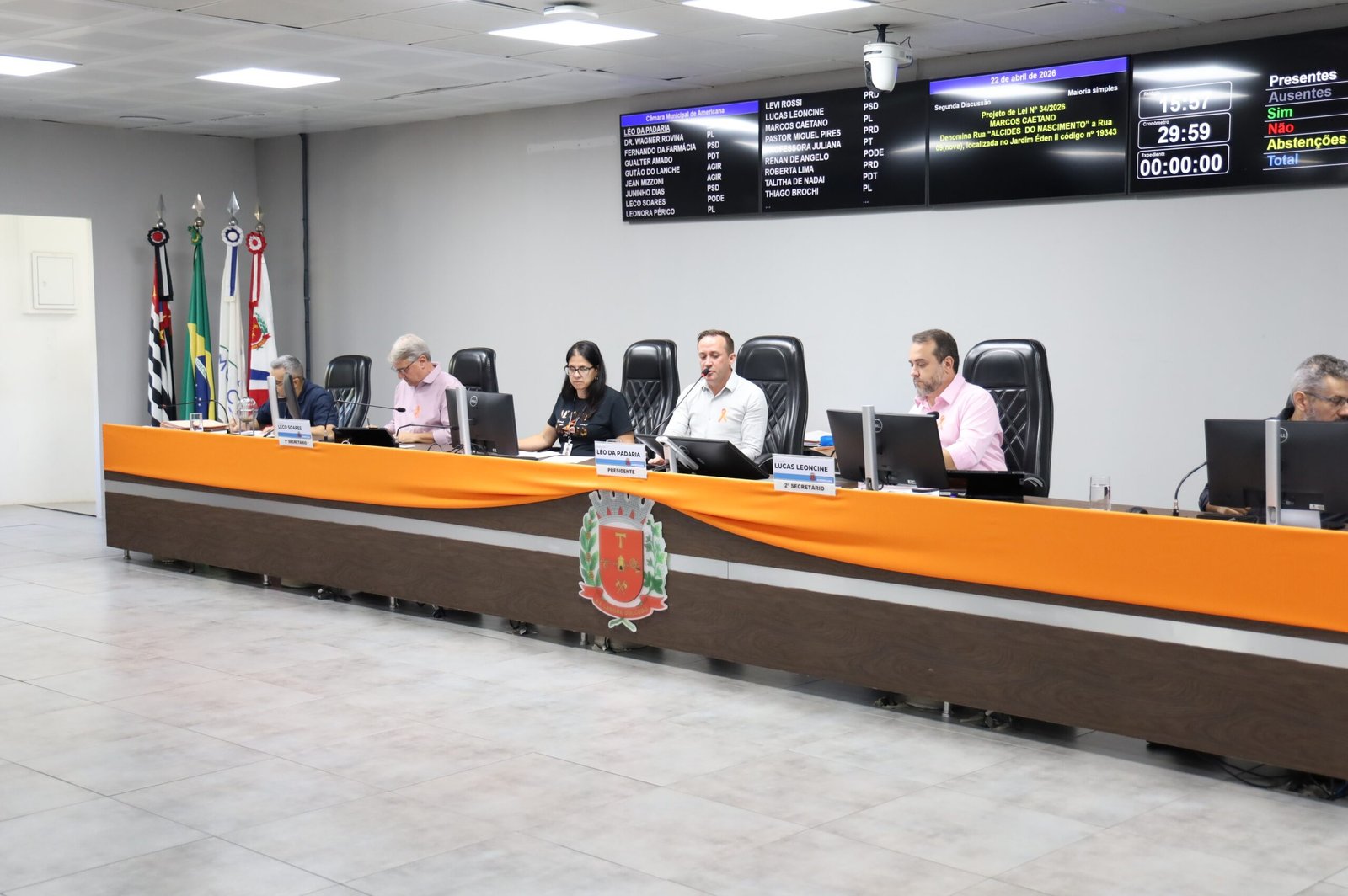 Vereadores aprovam 42 proposituras na sessão ordinária desta quarta-feira (22)