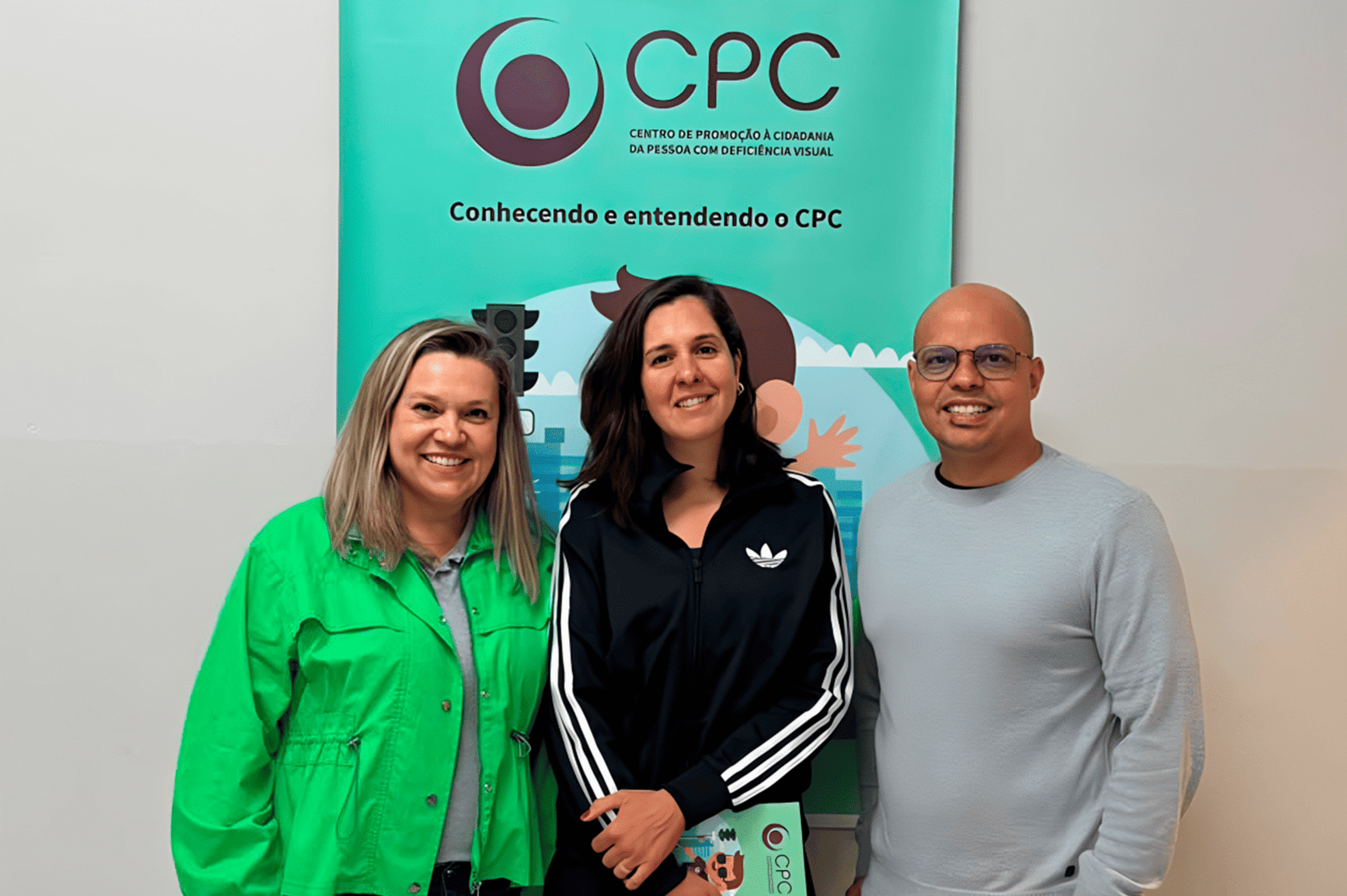 Renan de Angelo debate inclusão esportiva para deficientes visuais no CPC